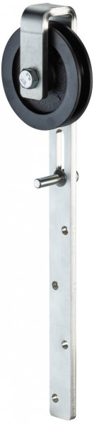 Sliding door wheel with bracket Art.-Nr. A25.105