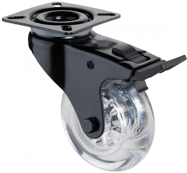 Swivel castor with brake Art.-Nr. A820.A73.075