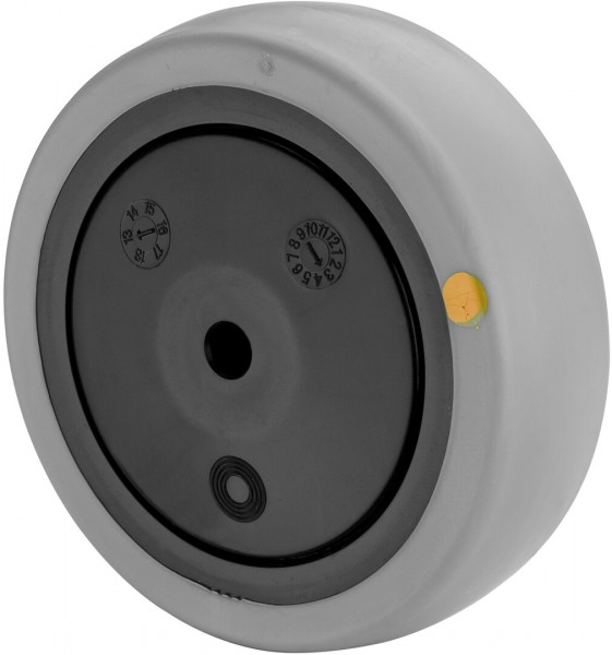 Rubber wheel, electrically conductive Art.-Nr. A89.075
