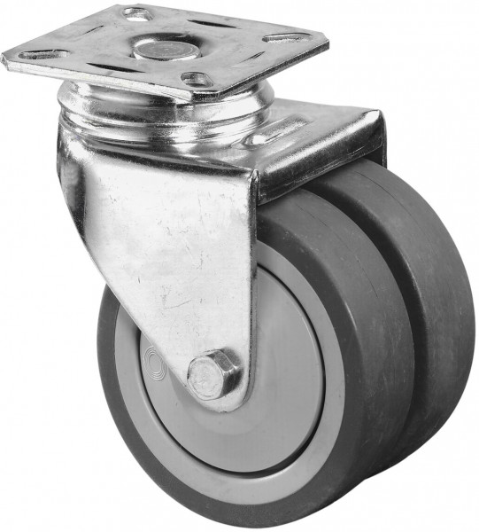 Double equipment castors Art.-Nr. B100.A85.075