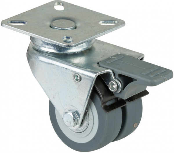 Double equipment castors Art.-Nr. B120.A85.050