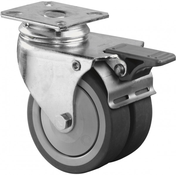 Double equipment castors Art.-Nr. B120.A85.075