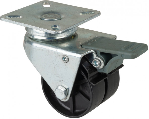 Double equipment castors Art.-Nr. B120.A90.051