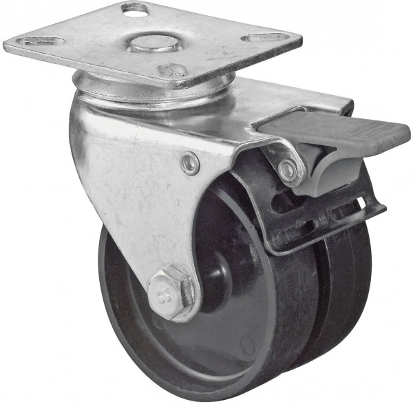 Double equipment castors Art.-Nr. B120.A90.076