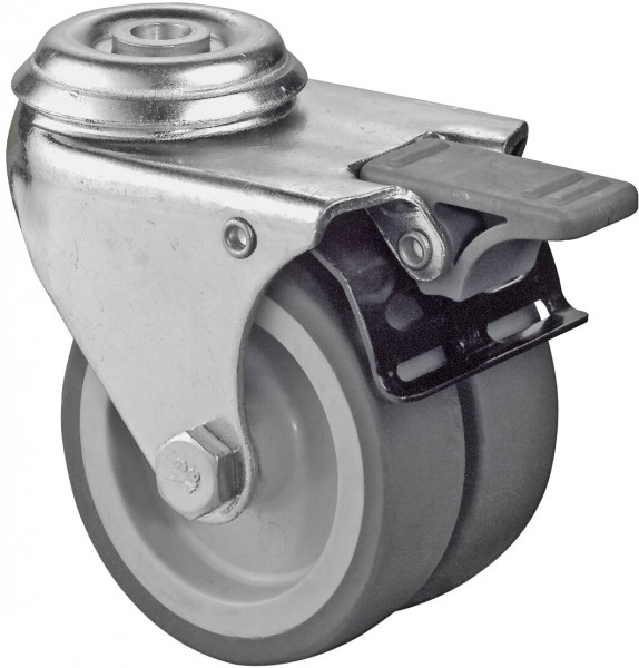 Double equipment castors Art.-Nr. B121.A80.075