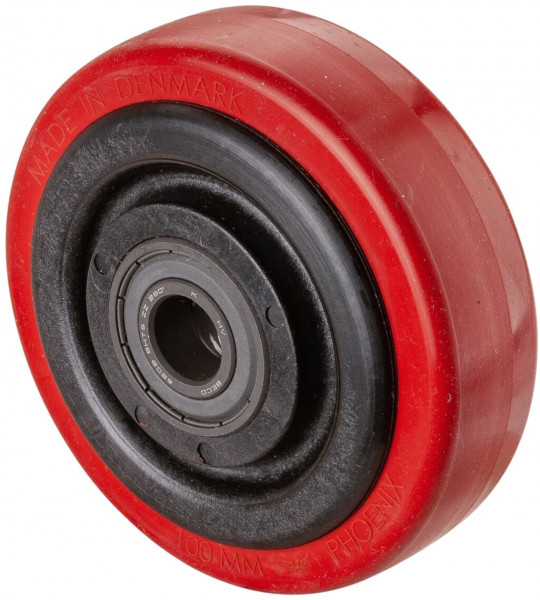 Heat-resistant wheel up to +250 °C
