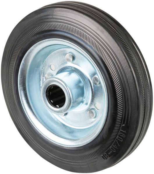 Rubber wheel Art.-Nr. B55.160
