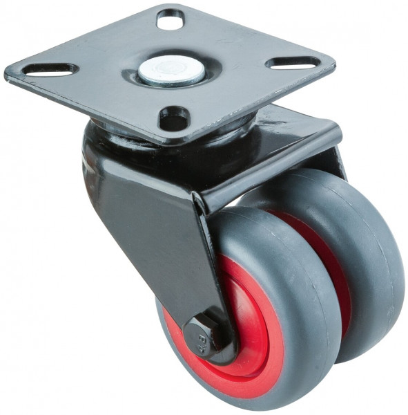 Double equipment castors Art.-Nr. B800.A85.050.03