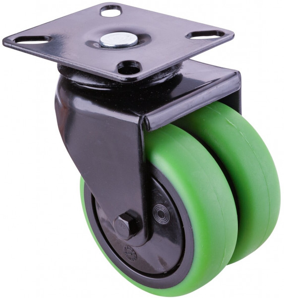 Double equipment castors Art.-Nr. B800.A85.075.04