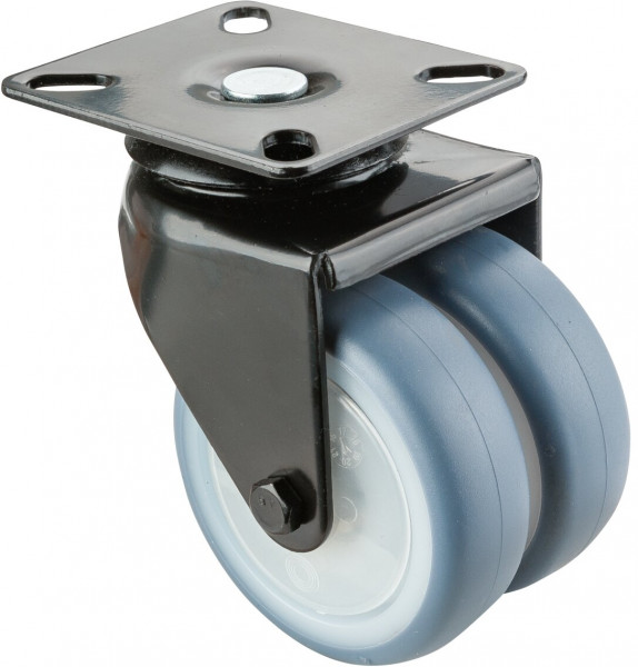 Double equipment castors Art.-Nr. B800.A85.075.05