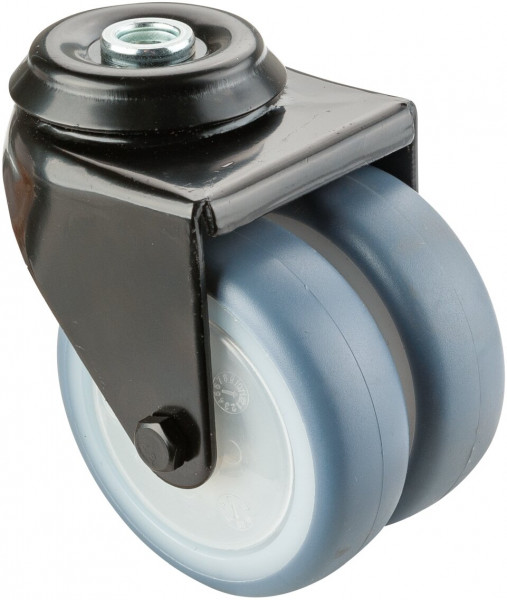 Double equipment castors Art.-Nr. B801.A85.075.05