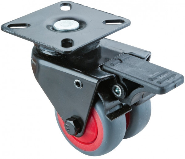 Double equipment castors Art.-Nr. B820.A85.050.03