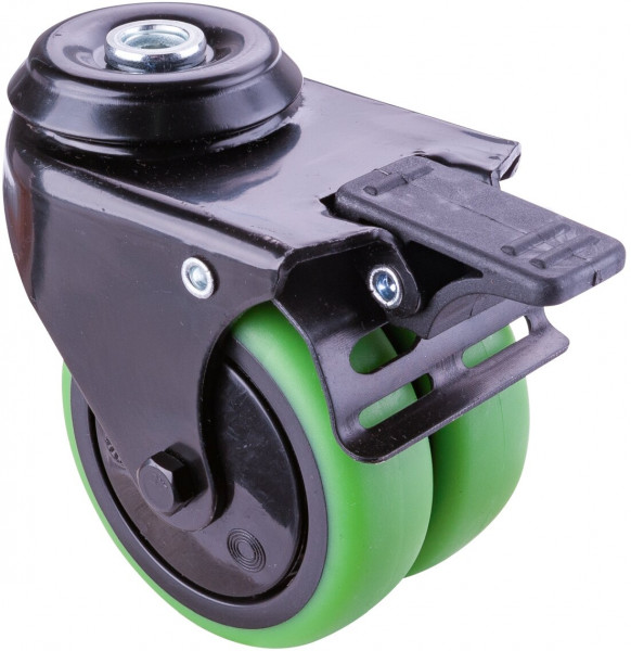 Double equipment castors Art.-Nr. B821.A85.075.04