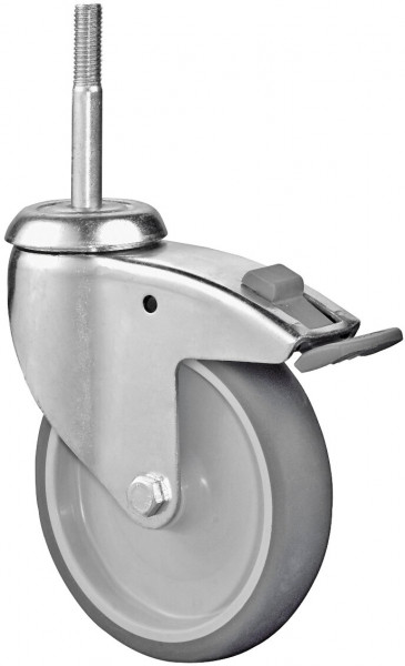 Heavy equipment castor Art.-Nr. C124.A80.128