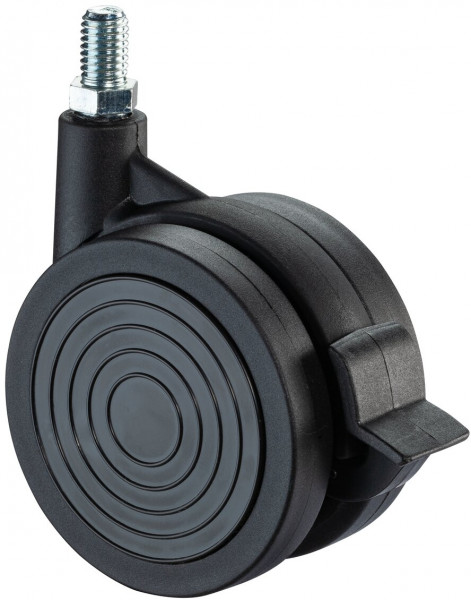 Kunststoff-Doppelrolle mit Bremse Art.-Nr. F343.061