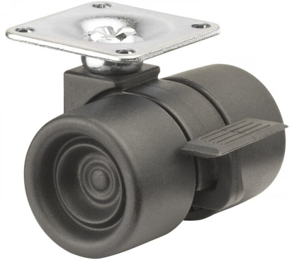 Kunststoff-Doppelrolle mit Bremse Art.-Nr. F391.038