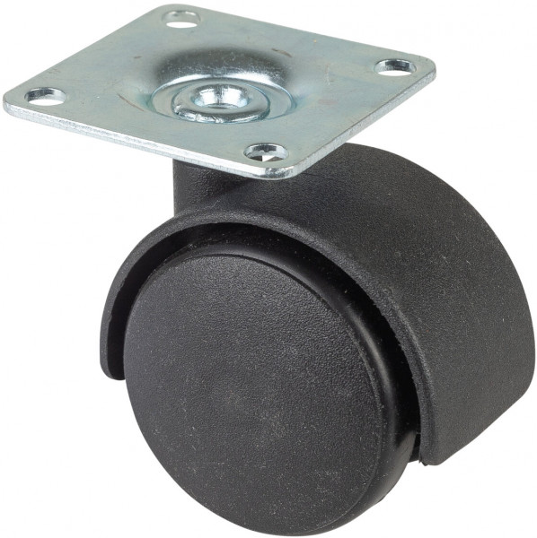 Plastic twin wheel Art.-Nr. F75.040.PL