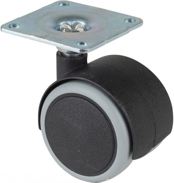 Plastic twin wheel Art.-Nr. F76.040.PL