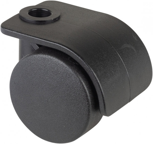 Plastic twin wheel for furniture plate Art.-Nr. F77.035