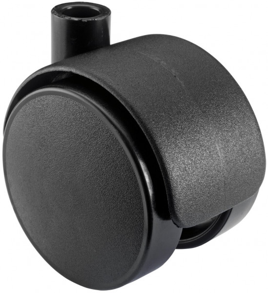 Plastic twin wheel for furniture plate Art.-Nr. F77.050