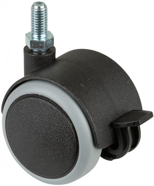 Kunststoff-Doppelrolle mit Bremse Art.-Nr. F86.050.G08