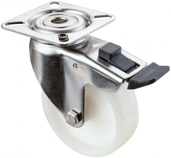 Stainless steel equipment castor Art.-Nr. G120.A90.077