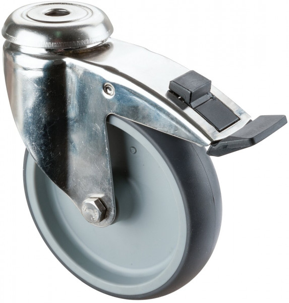 Stainless steel equipment castor Art.-Nr. G121.A80.127