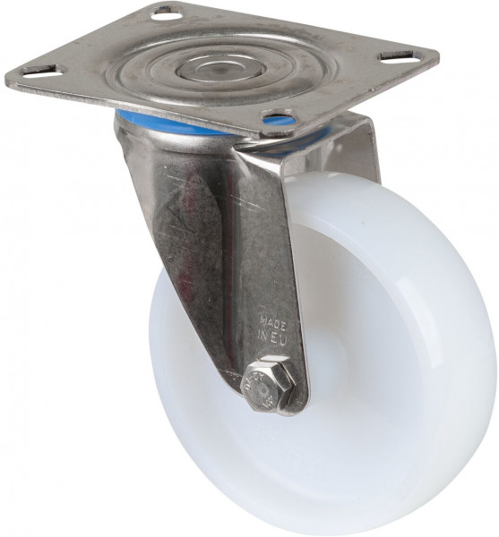 Stainless steel transport castor Art.-Nr. H100.A90.101