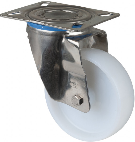 Stainless steel transport castor Art.-Nr. H100.A90.127