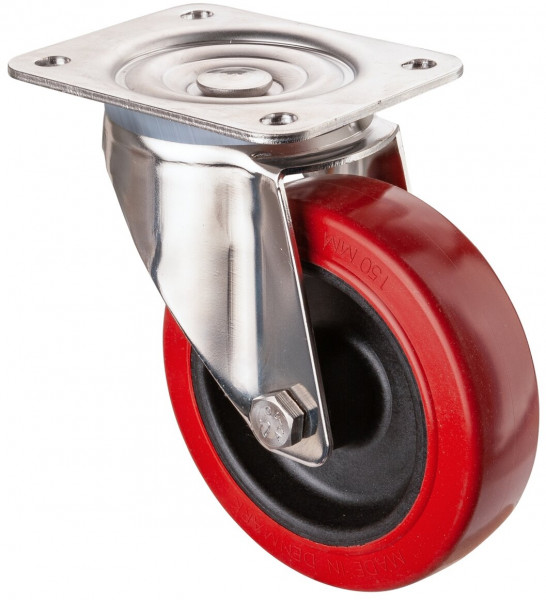 Edelstahl-Transportrolle Art.-Nr. H100.B21.150