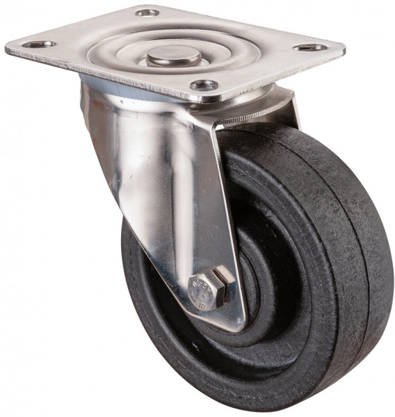 Stainless steel transport castor Art.-Nr. H100.B22.102