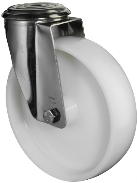 Stainless steel transport castor Art.-Nr. H101.A90.201