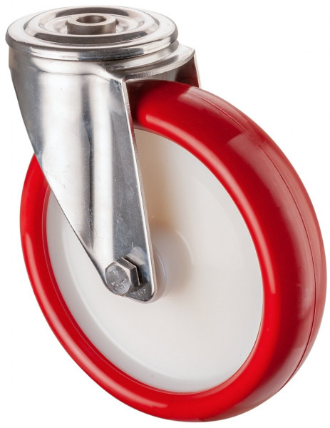 Stainless steel transport castor Art.-Nr. H101.B26.201
