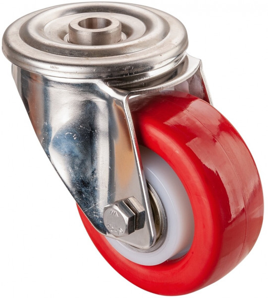 Stainless steel transport castor Art.-Nr. H101.B71.080