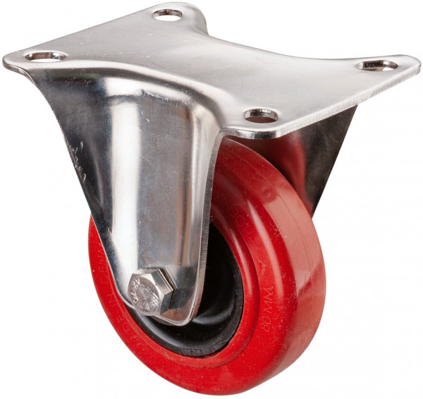 Stainless steel transport castor Art.-Nr. H110.B21.080