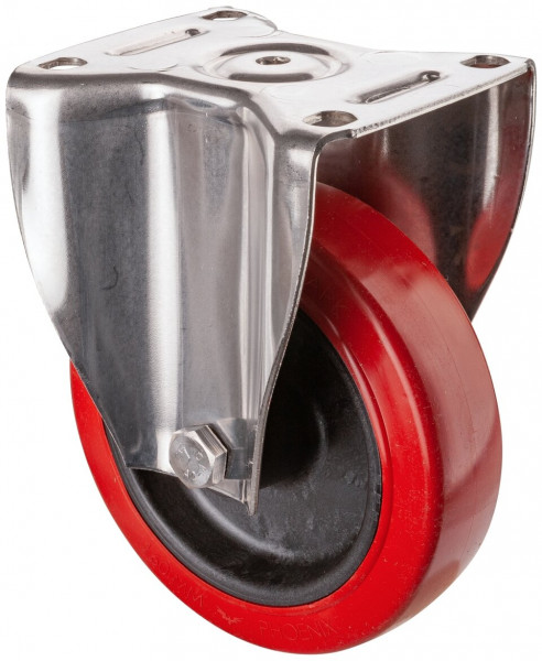 Stainless steel transport castor Art.-Nr. H110.B21.160