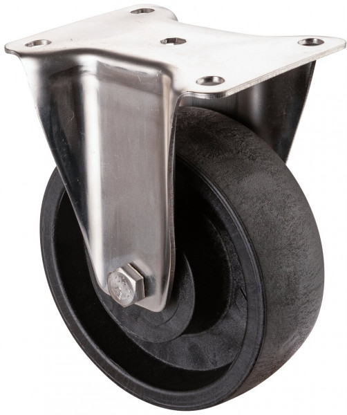 Stainless steel transport castor Art.-Nr. H110.B22.150