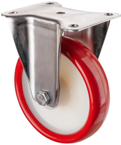 Stainless steel transport castor Art.-Nr. H110.B26.160