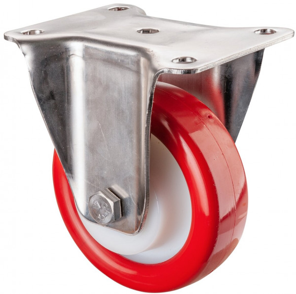 Stainless steel transport castor Art.-Nr. H110.B28.125