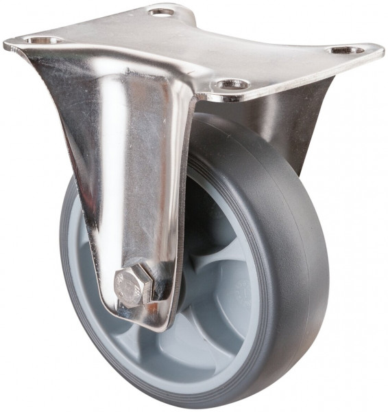 Stainless steel transport castor Art.-Nr. H110.B43.101