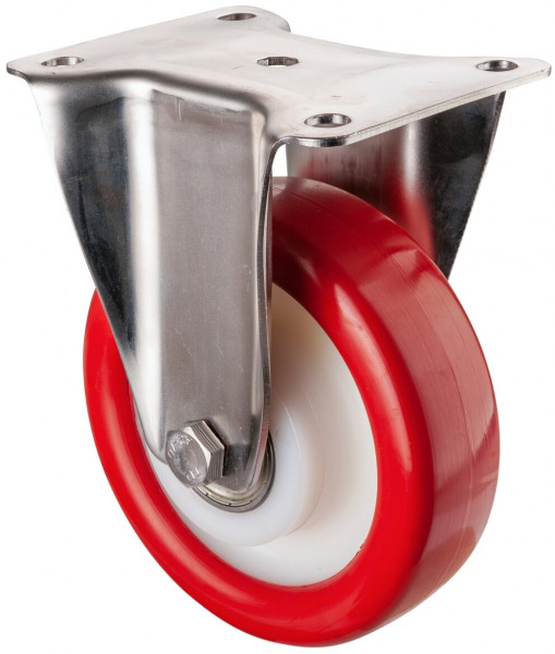 Stainless steel transport castor Art.-Nr. H110.B71.150