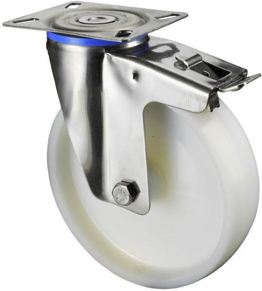 Stainless steel transport castor Art.-Nr. H120.A90.201