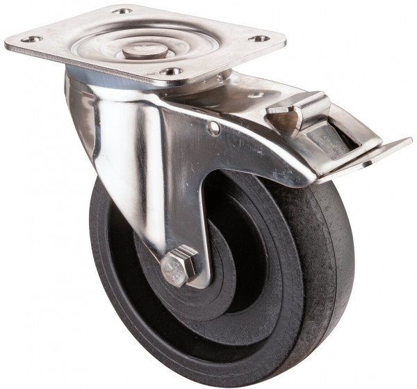 Edelstahl-Transportrolle Art.-Nr. H120.B22.160