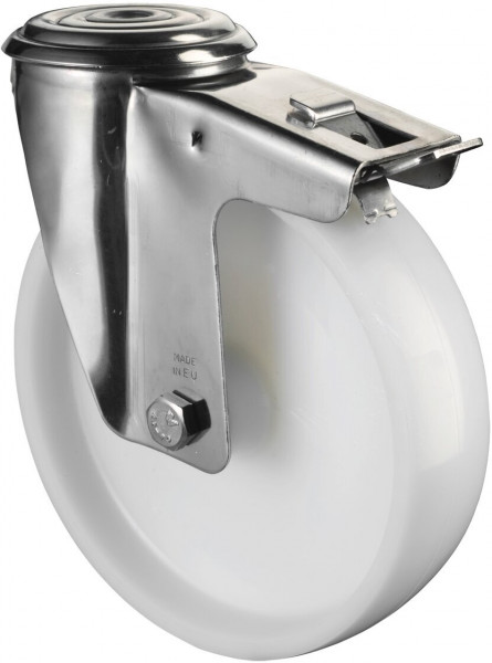 Stainless steel transport castor Art.-Nr. H121.A90.201
