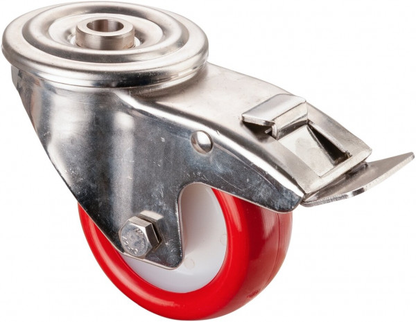 Stainless steel transport castor Art.-Nr. H121.B26.081