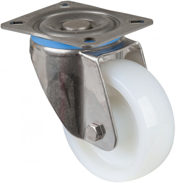 Stainless steel transport castor Art.-Nr. HS100.A90.101