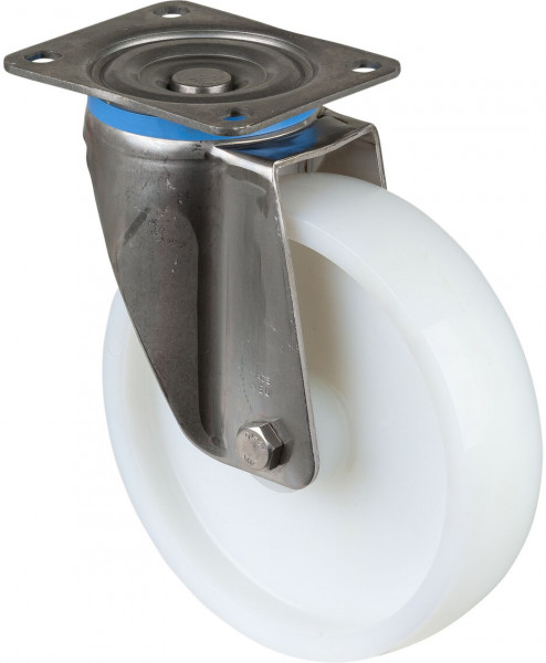 Stainless steel transport castor Art.-Nr. HS100.A90.203