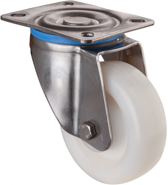 Stainless steel heavy-duty wheels Art.-Nr. HS100.B14.101