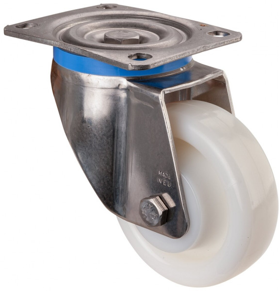 Stainless steel heavy-duty wheels Art.-Nr. HS100.B14.126