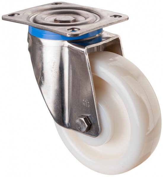 Stainless steel heavy-duty wheels Art.-Nr. HS100.B14.160